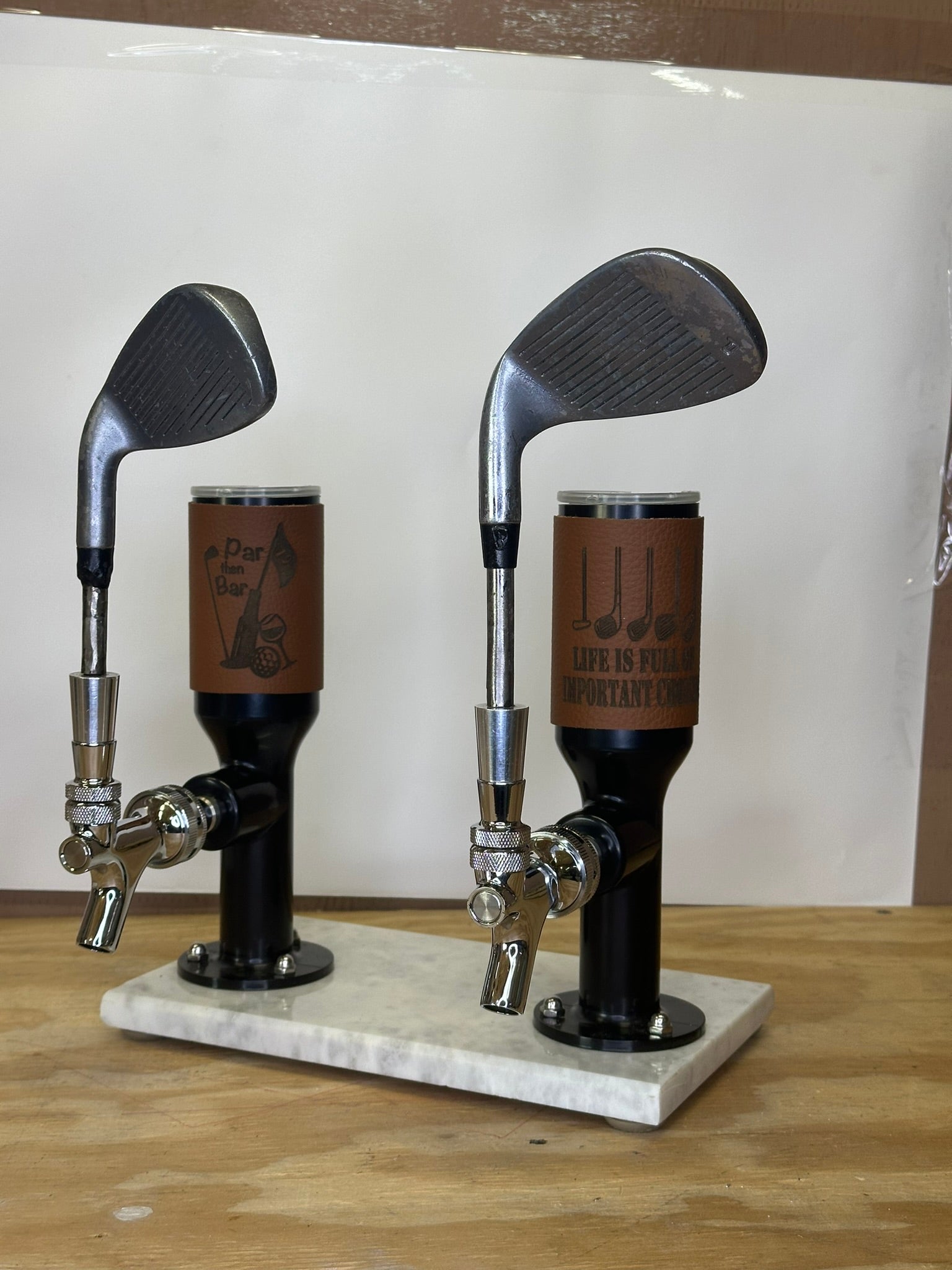 Travertine Double Tower