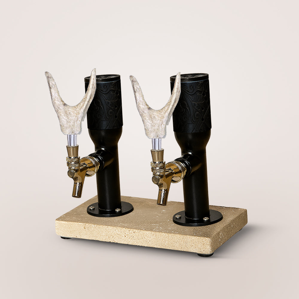 Travertine Double Tower