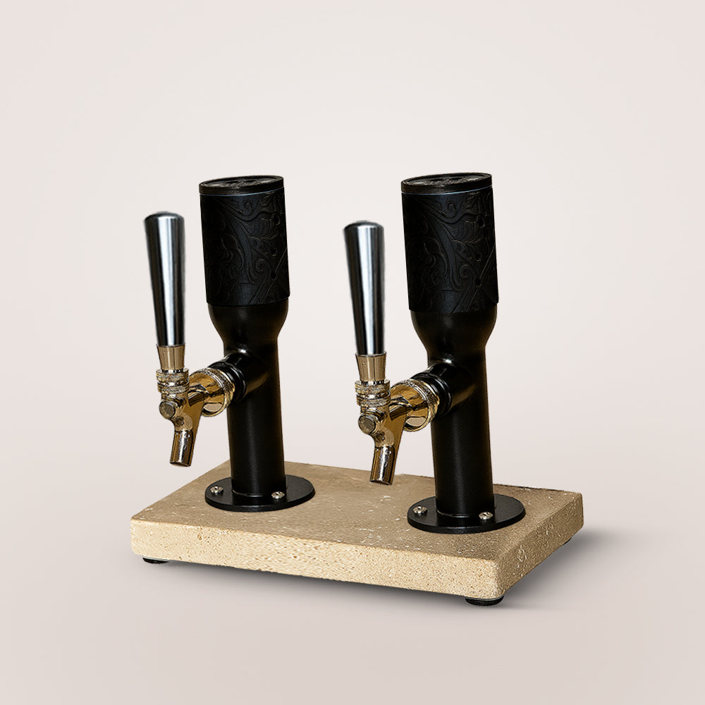 Travertine Double Tower