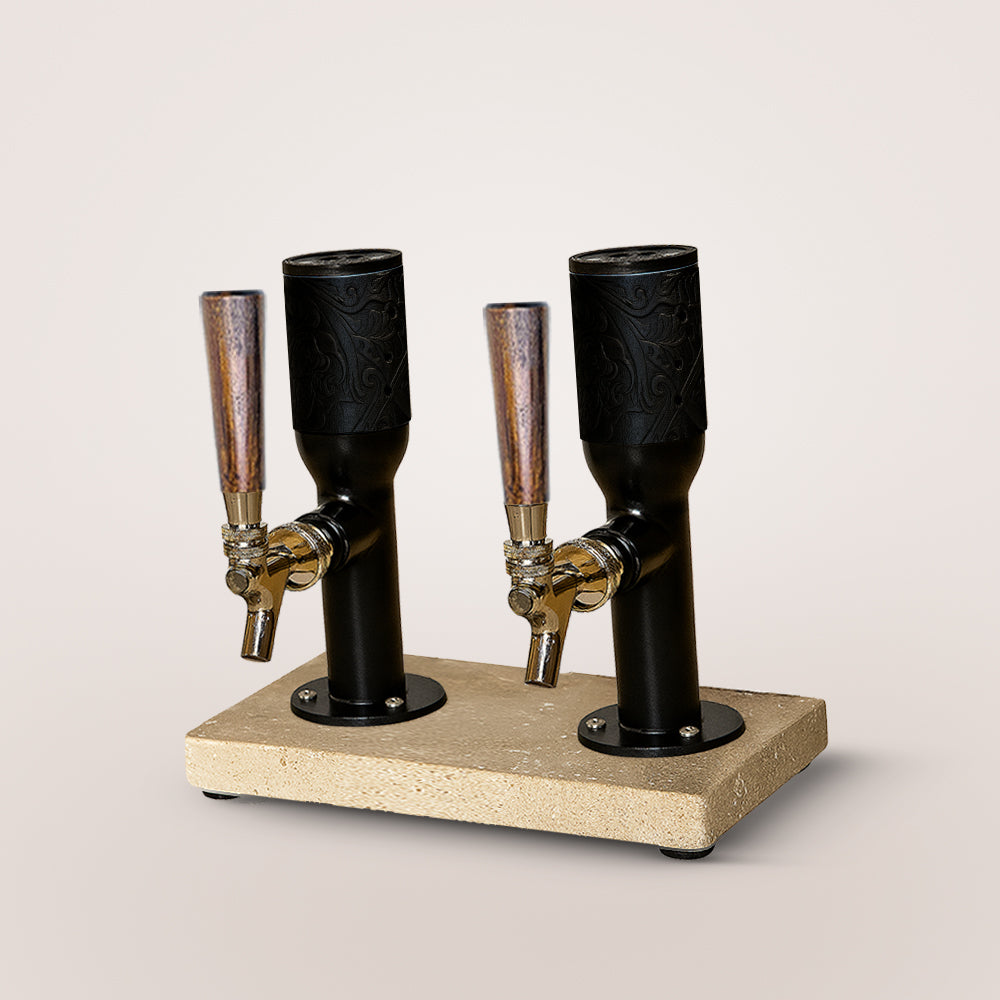 Travertine Double Tower