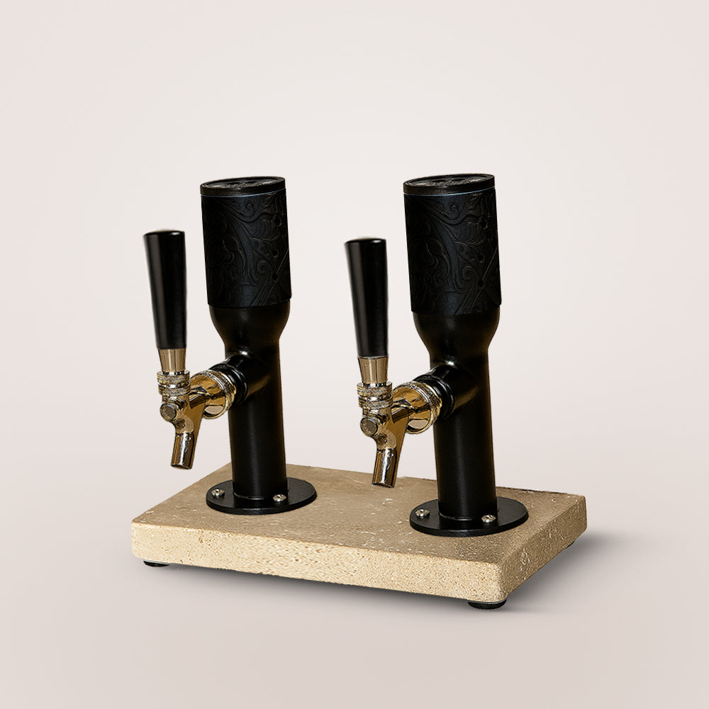 Travertine Double Tower