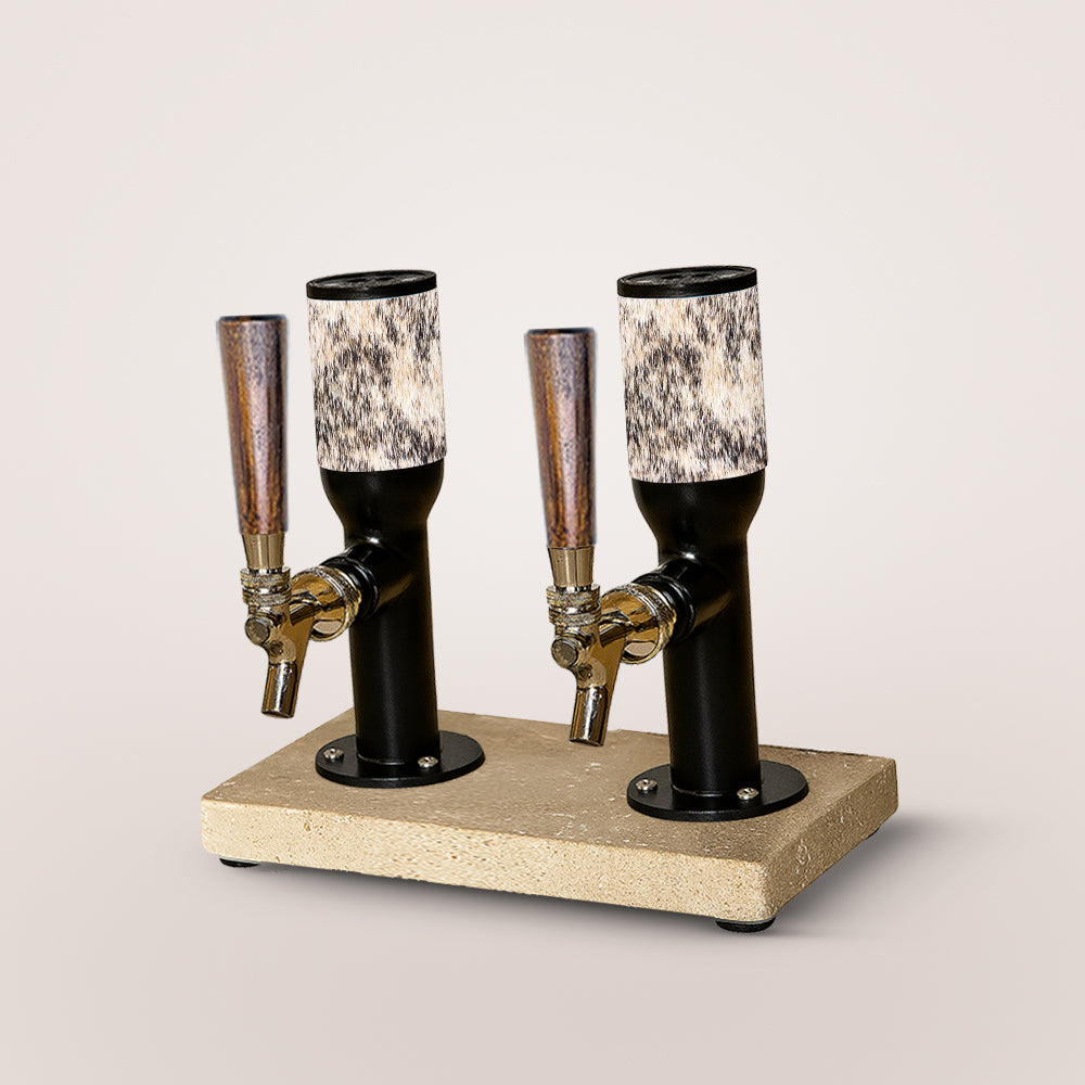 Travertine Double Tower