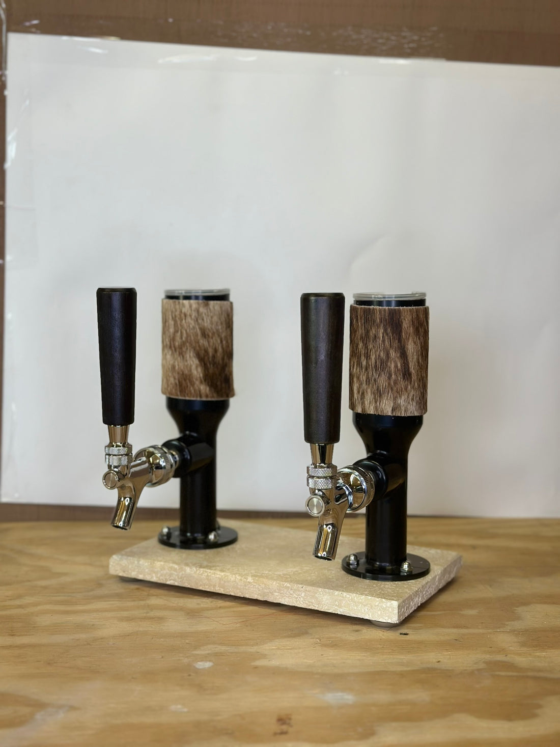 Travertine Double Tower