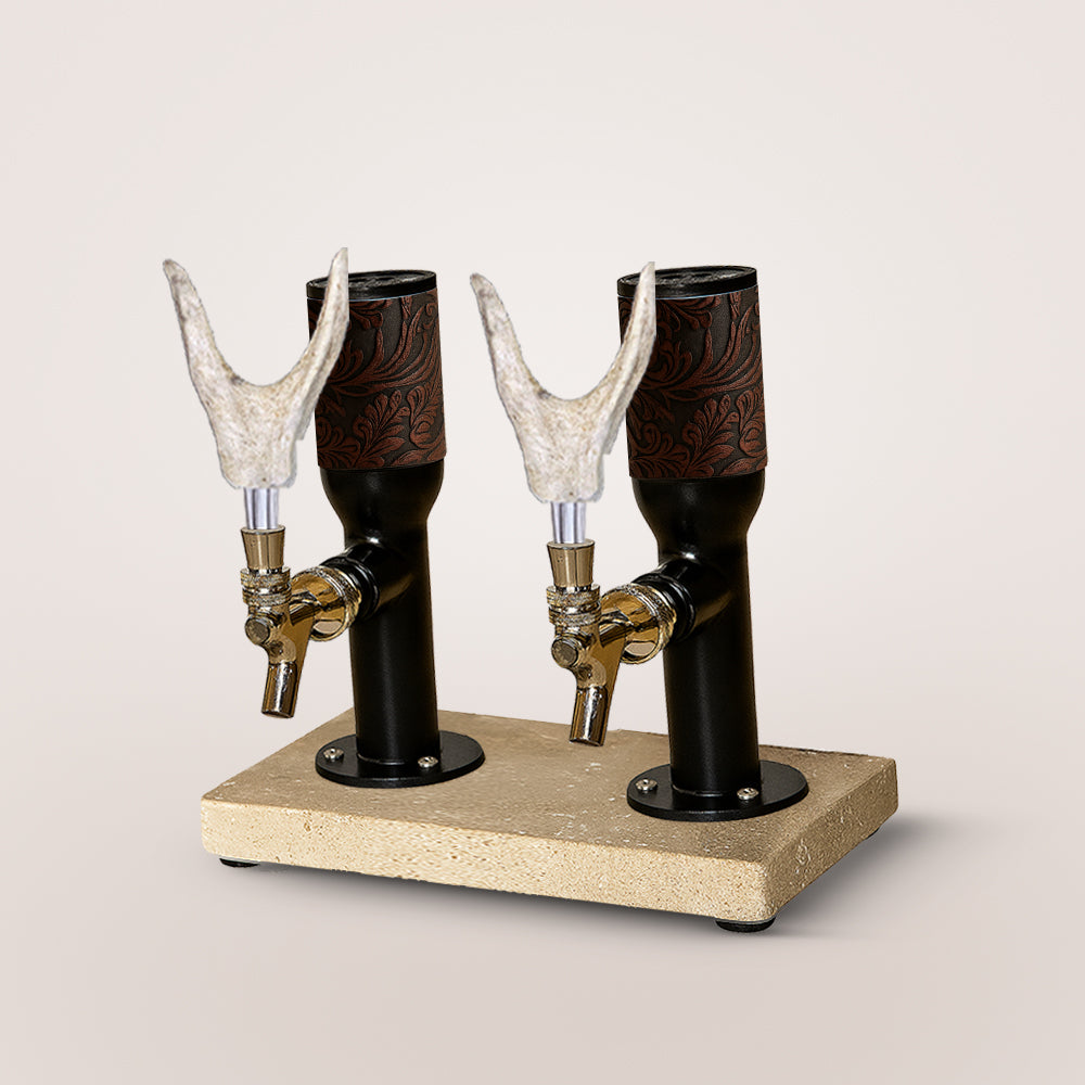 Travertine Double Tower