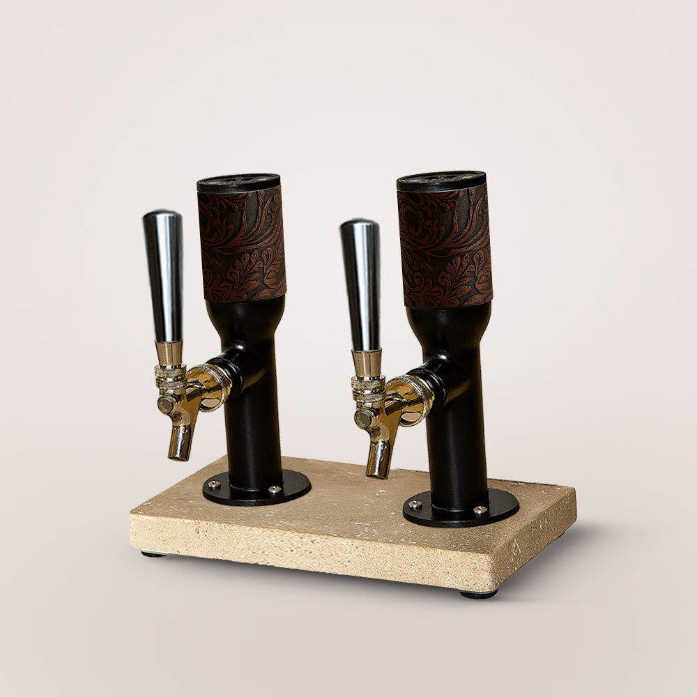 Travertine Double Tower