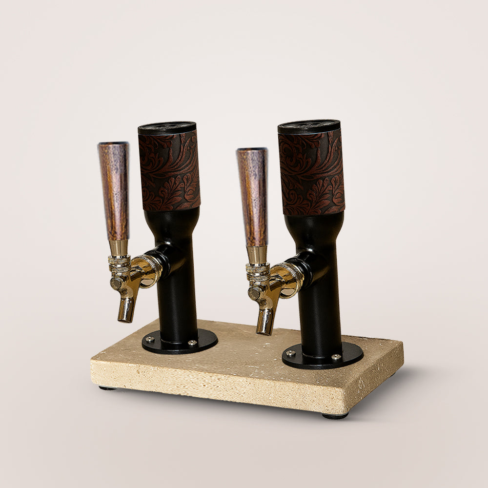 Travertine Double Tower