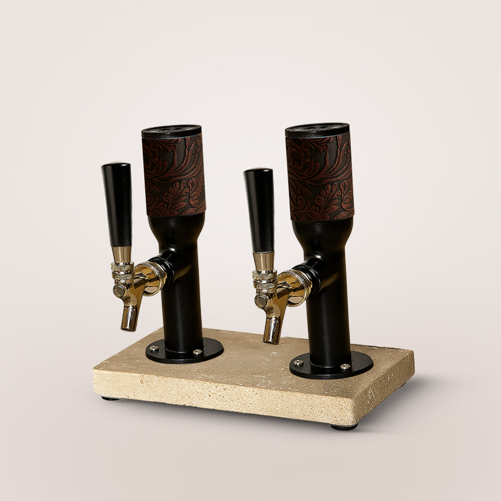 Travertine Double Tower