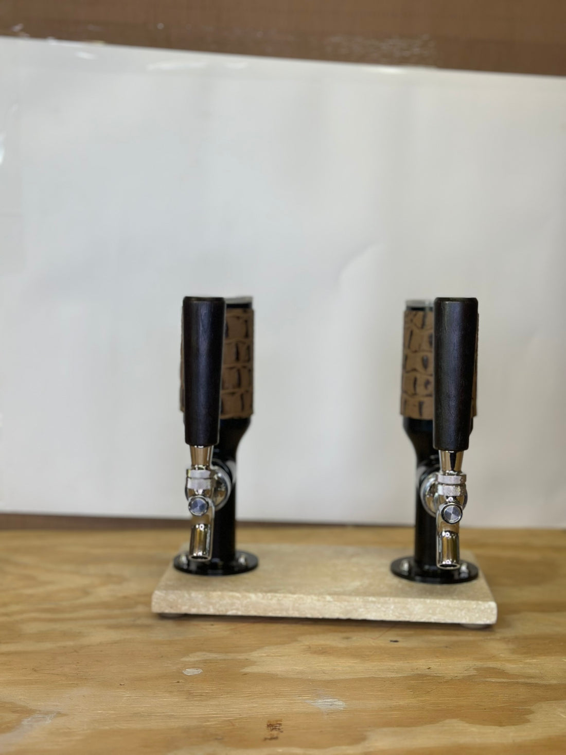 Travertine Double Tower