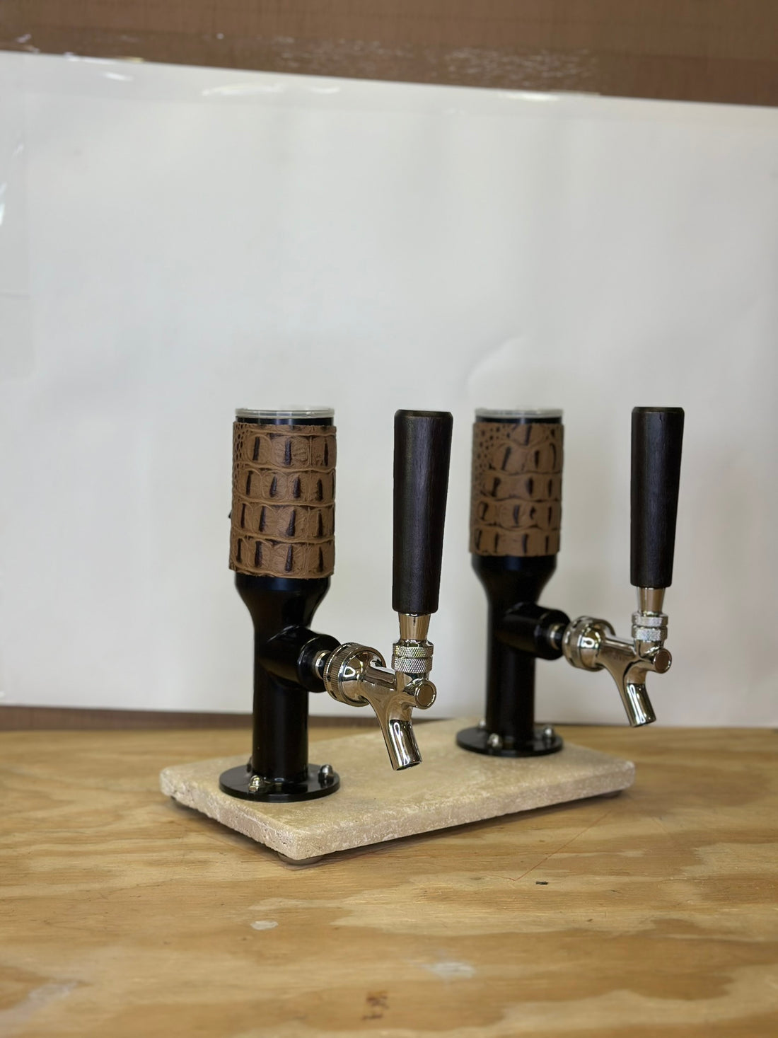 Travertine Double Tower