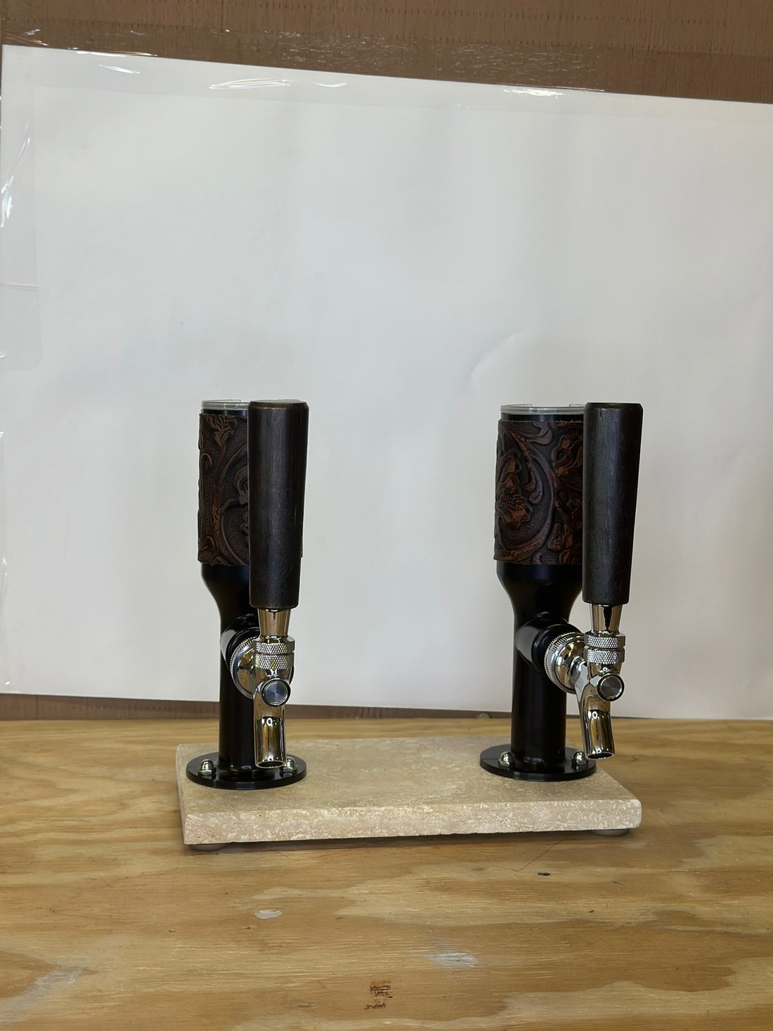 Travertine Double Tower