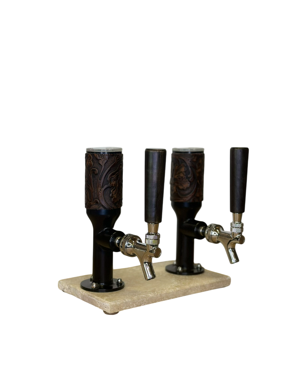 Travertine Double Tower