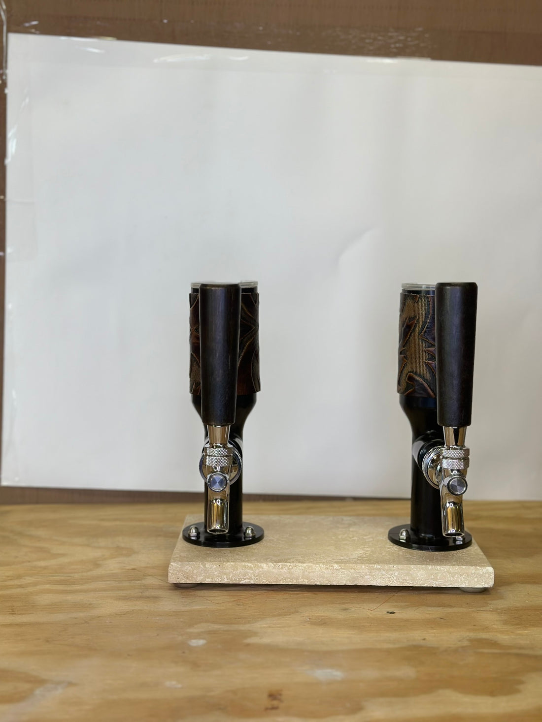 Travertine Double Tower