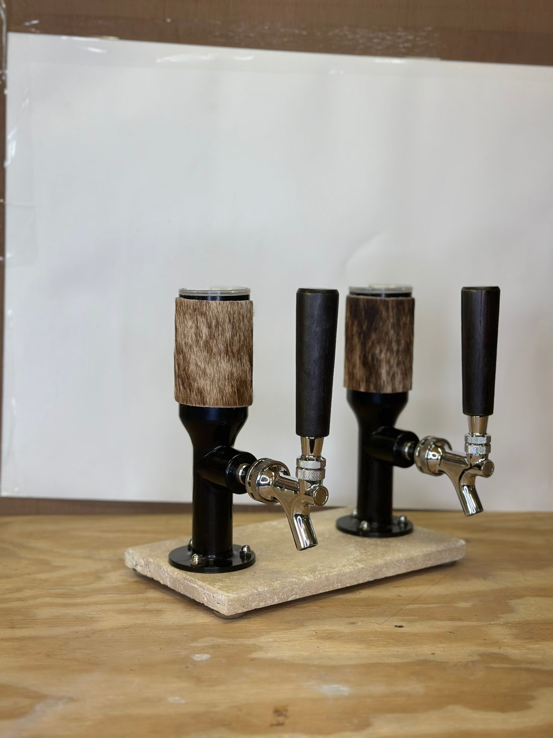 Travertine Double Tower