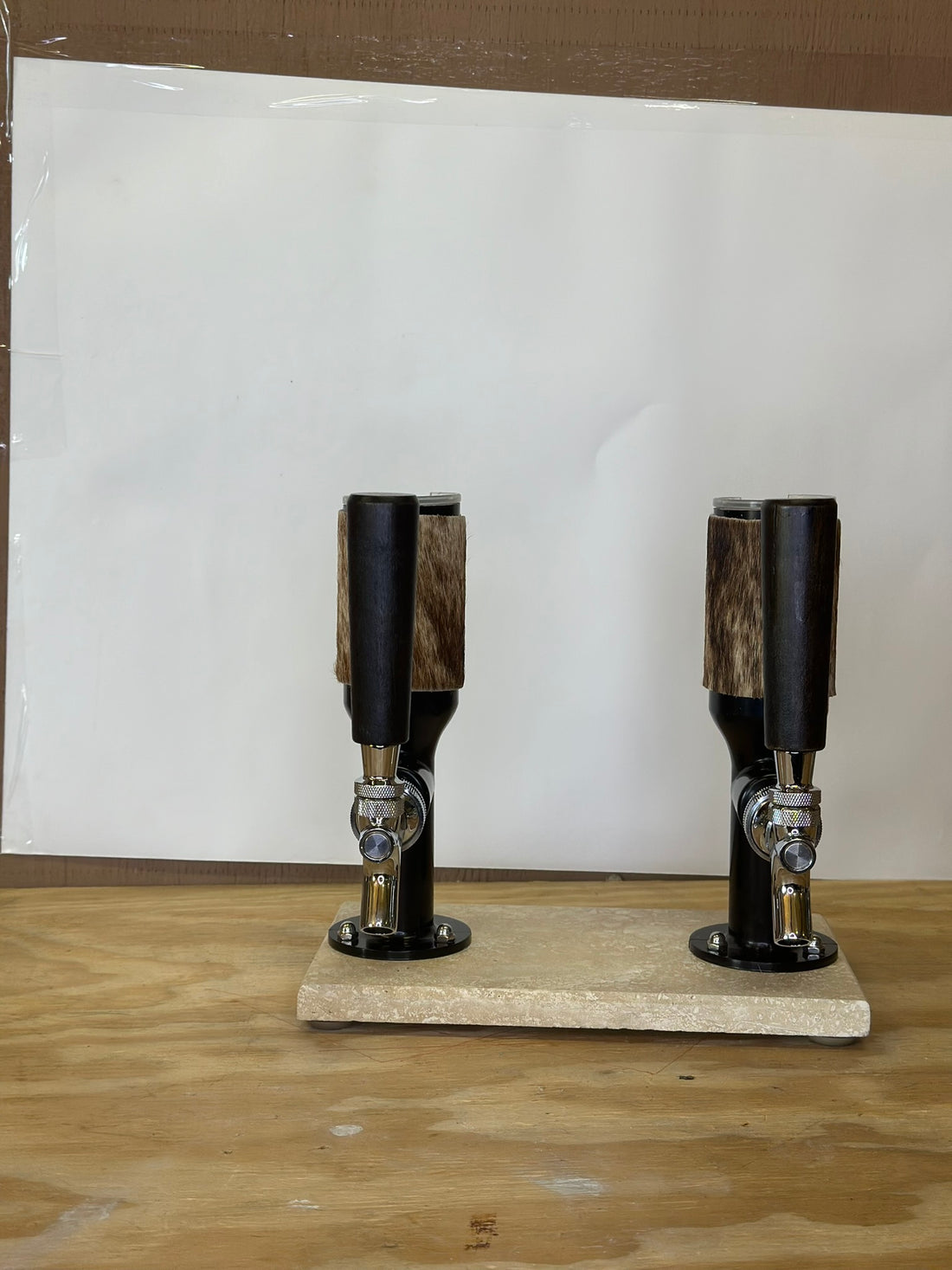 Travertine Double Tower