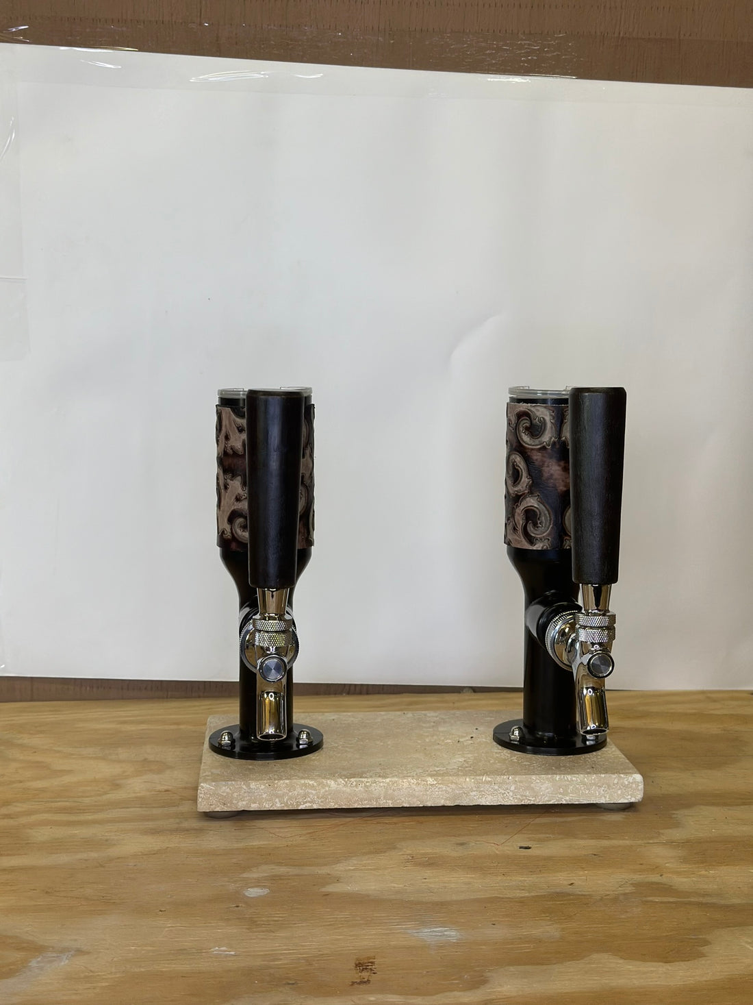 Travertine Double Tower