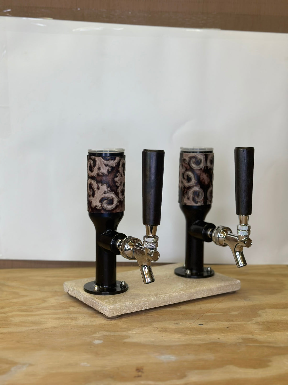 Travertine Double Tower