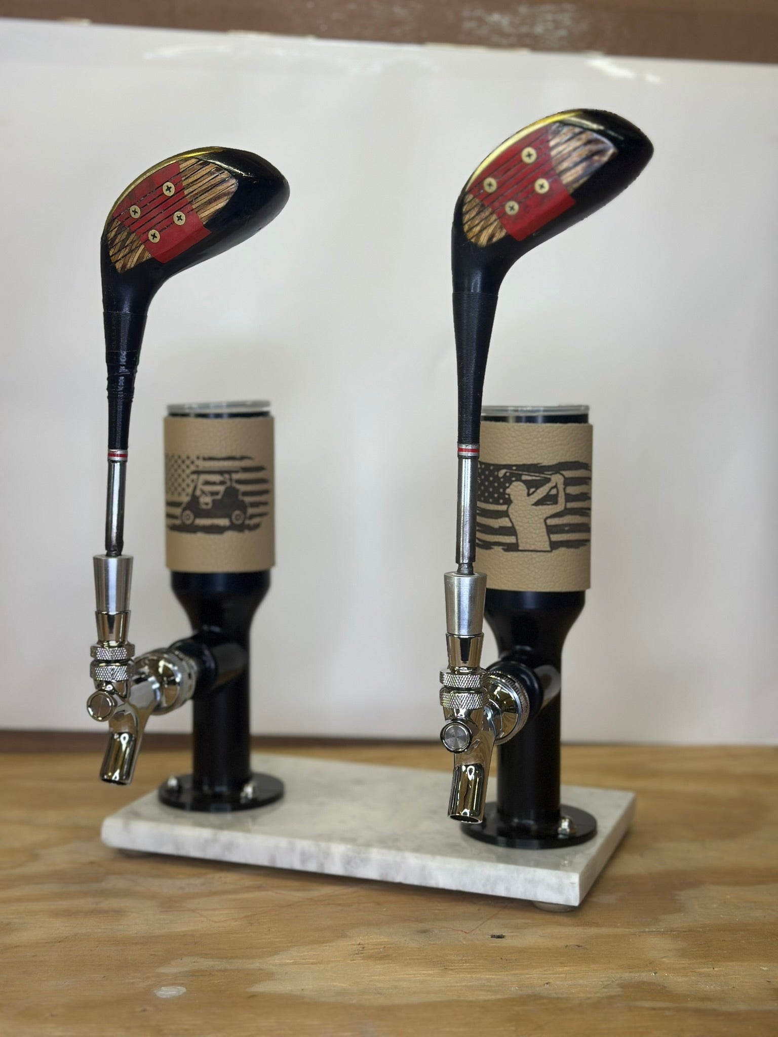 Travertine Double Tower