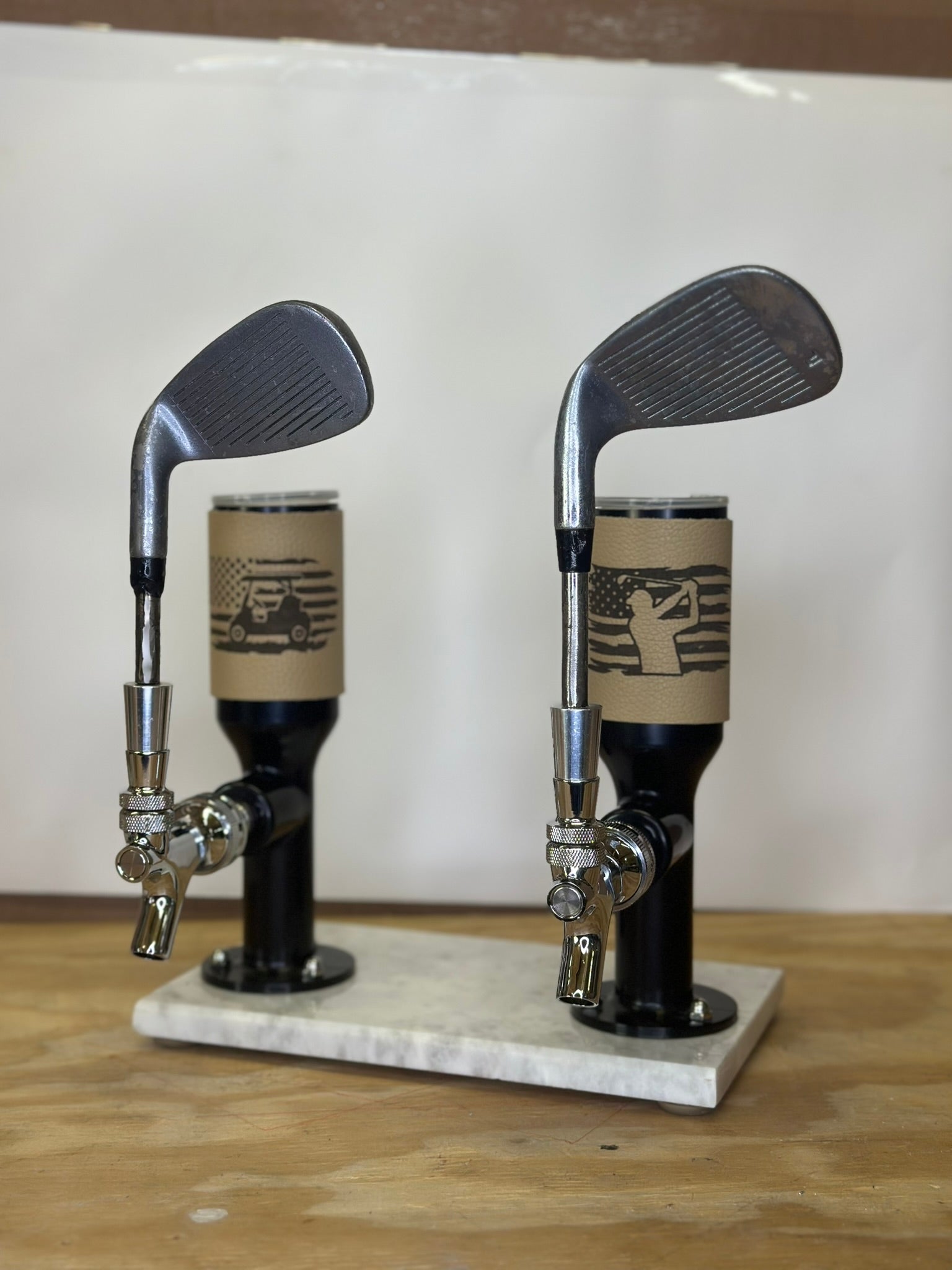 Travertine Double Tower