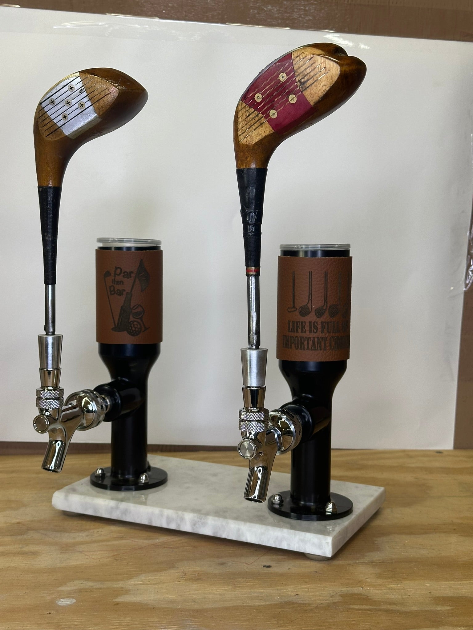 Travertine Double Tower