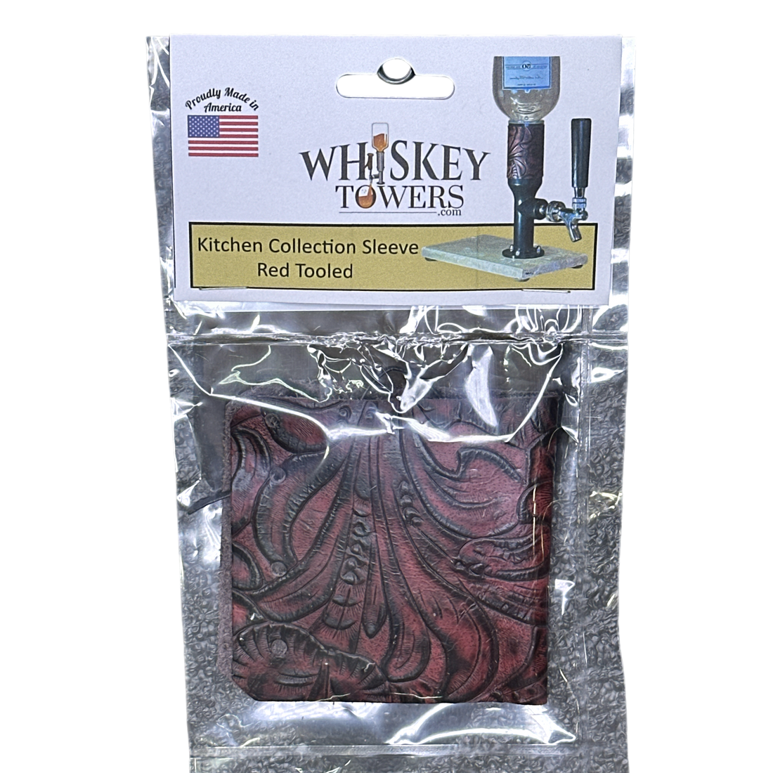 Whiskey Towers Leather Sleeves