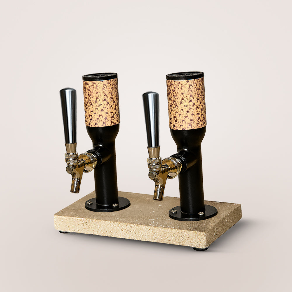 Travertine Double Tower