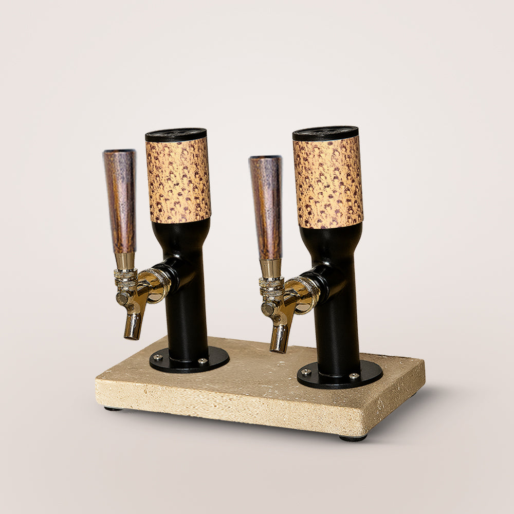 Travertine Double Tower