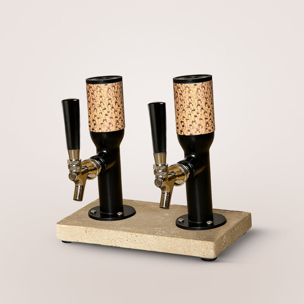 Travertine Double Tower