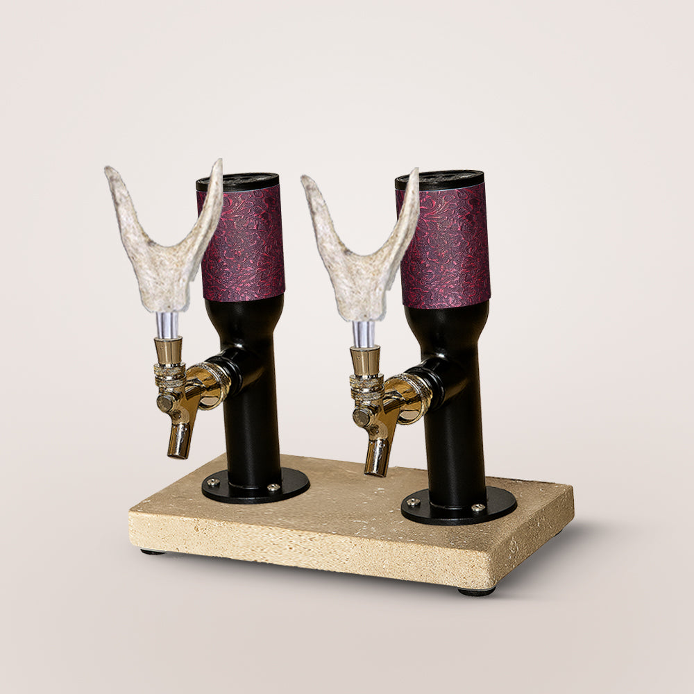 Travertine Double Tower