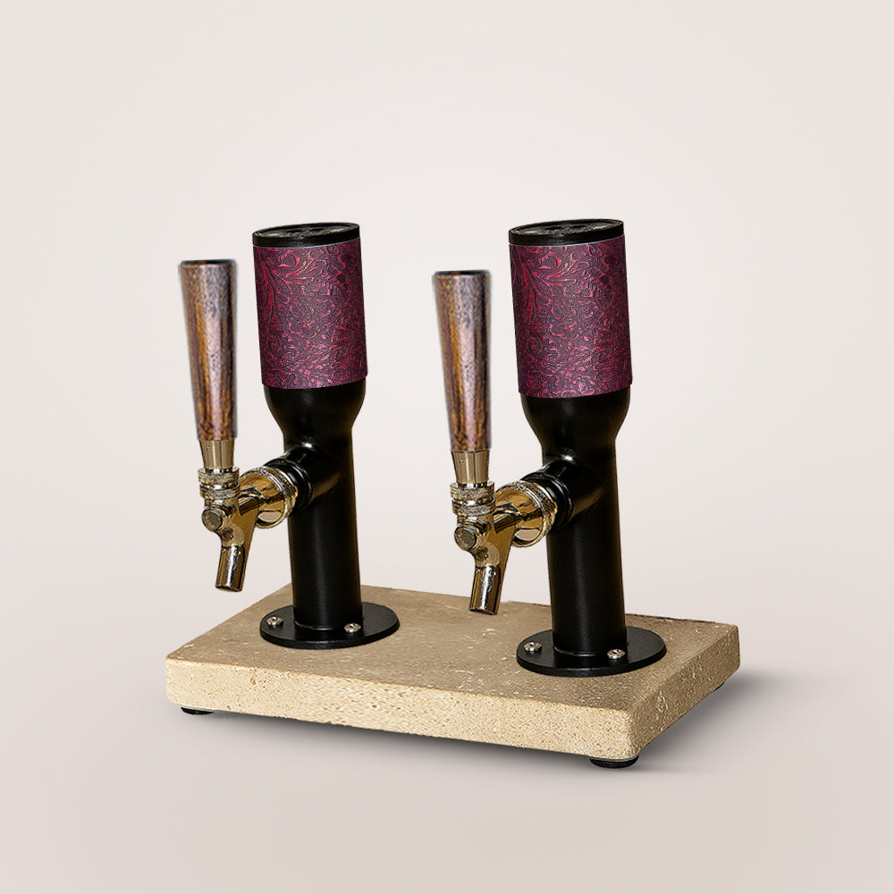 Travertine Double Tower