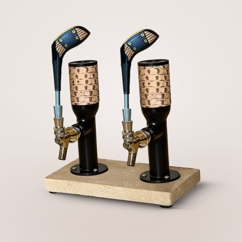 Travertine Double Tower