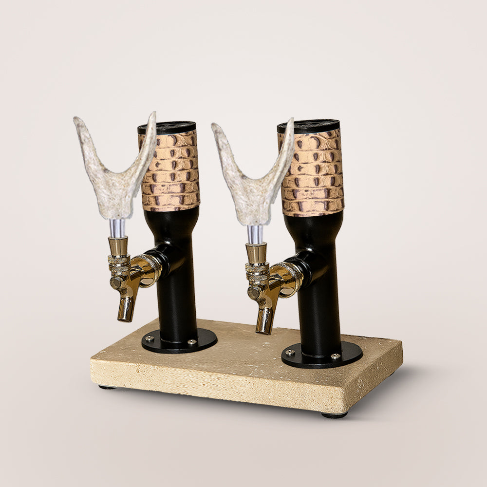 Travertine Double Tower