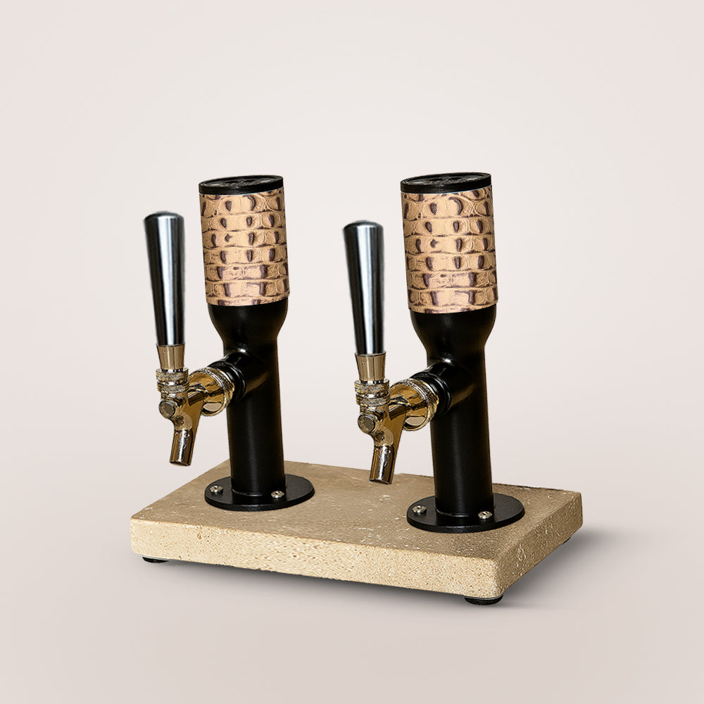 Travertine Double Tower