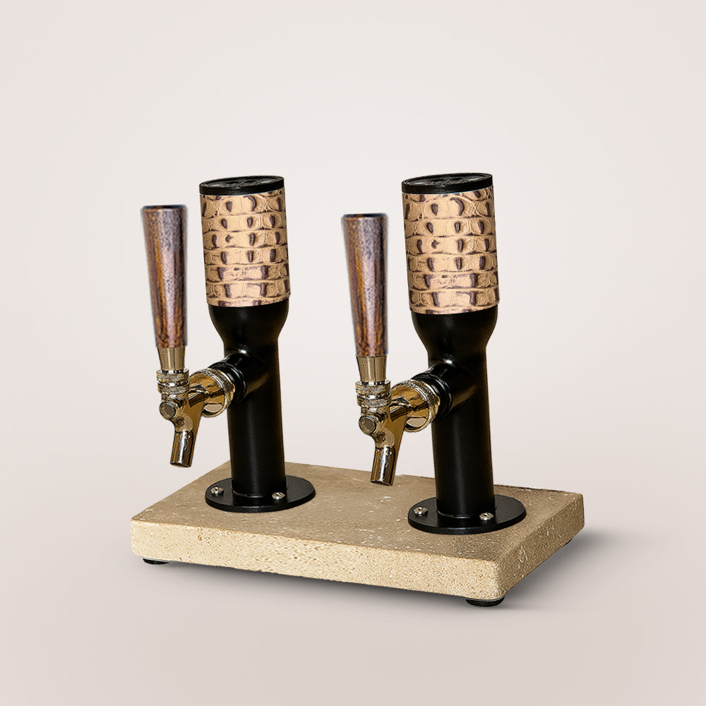 Travertine Double Tower