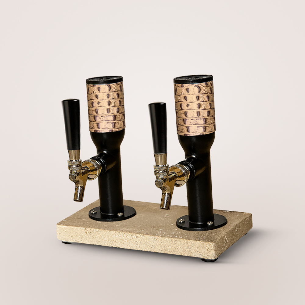 Travertine Double Tower