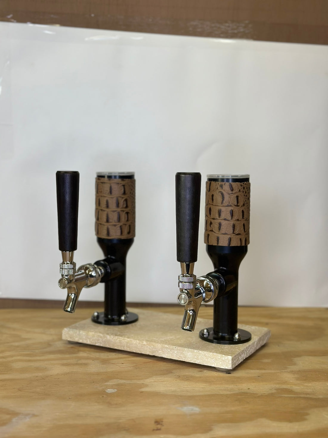 Travertine Double Tower