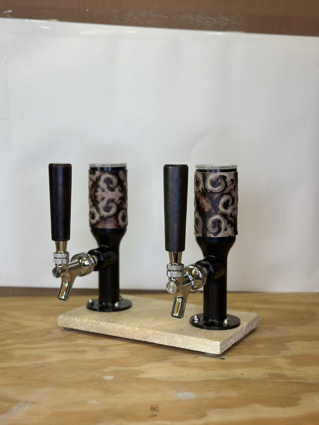 Travertine Double Tower