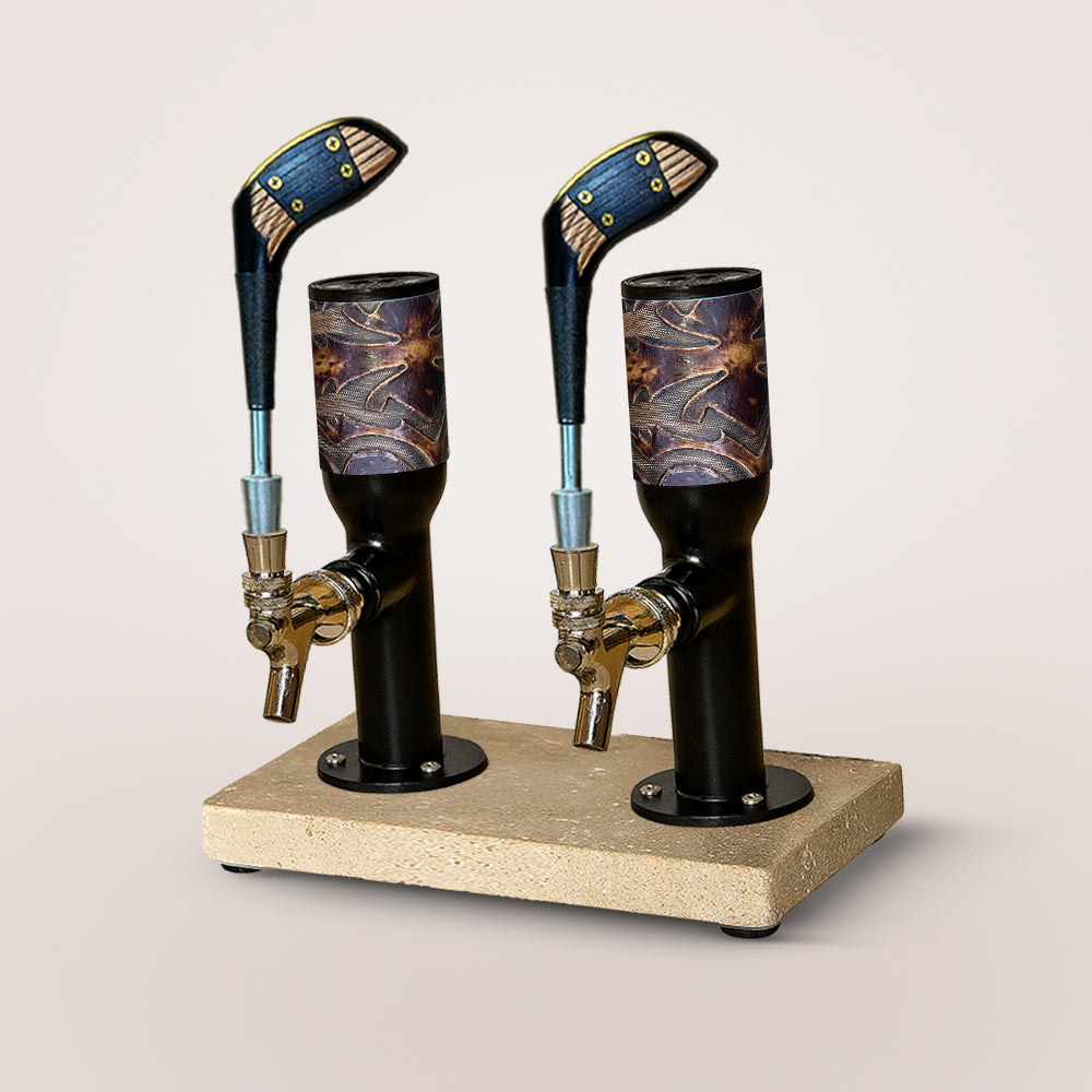 Travertine Double Tower