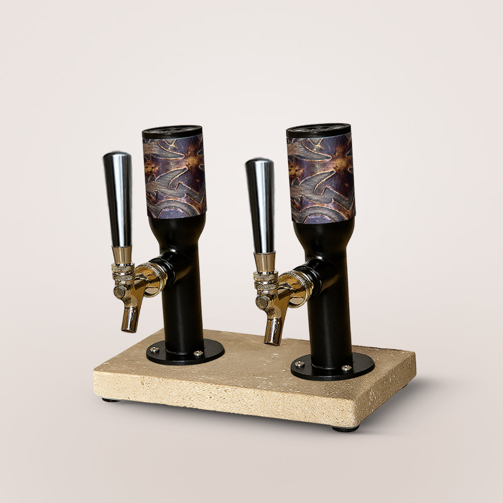 Travertine Double Tower