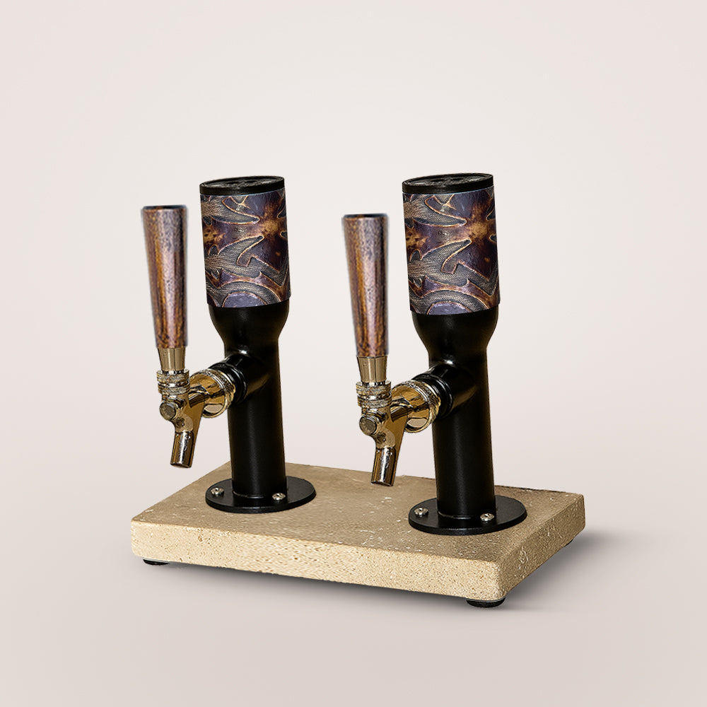 Travertine Double Tower